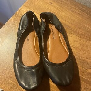 Lucky Brand Classic Black Flats